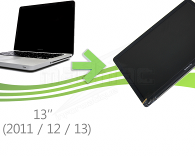 réparation écran pour macbook pro unibody 13"