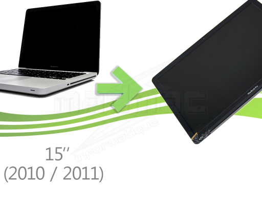 réparation écran macbook pro unibody 15