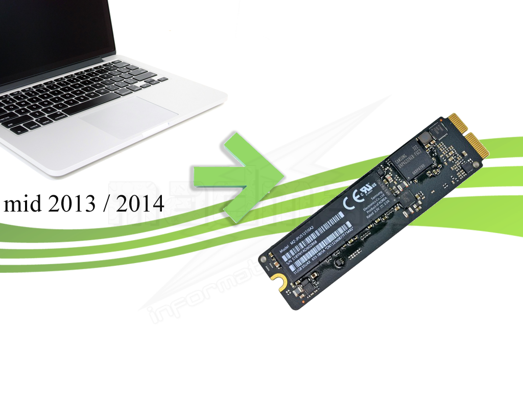 SSD pour Macbook Pro Retina 2013 / 2014