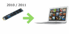 SSD pour Macbook Air 2010 / 11