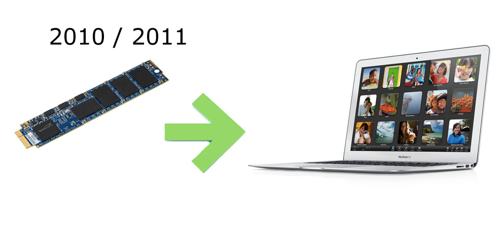 SSD pour Macbook Air 2010 / 11