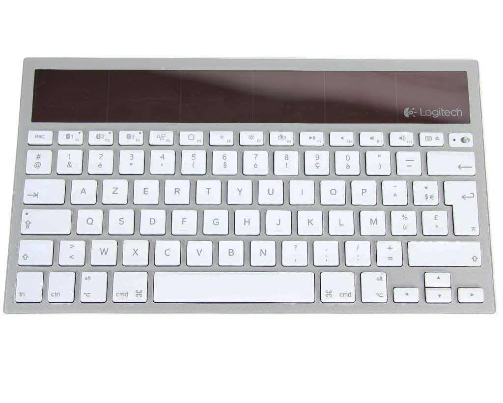 clavier sans fil solair bluetooth pour mac ipad iphone