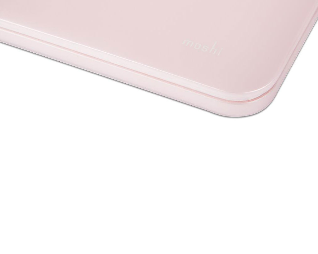 coque protection macbook Pro Retina 13 iGlaze Moshi rose