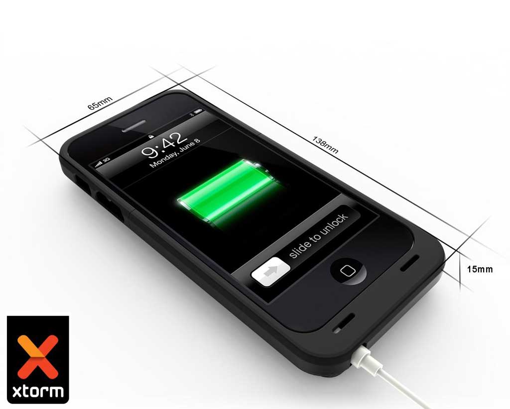 coque iphone 5 5s avec batterie xstorm powerbank 2300