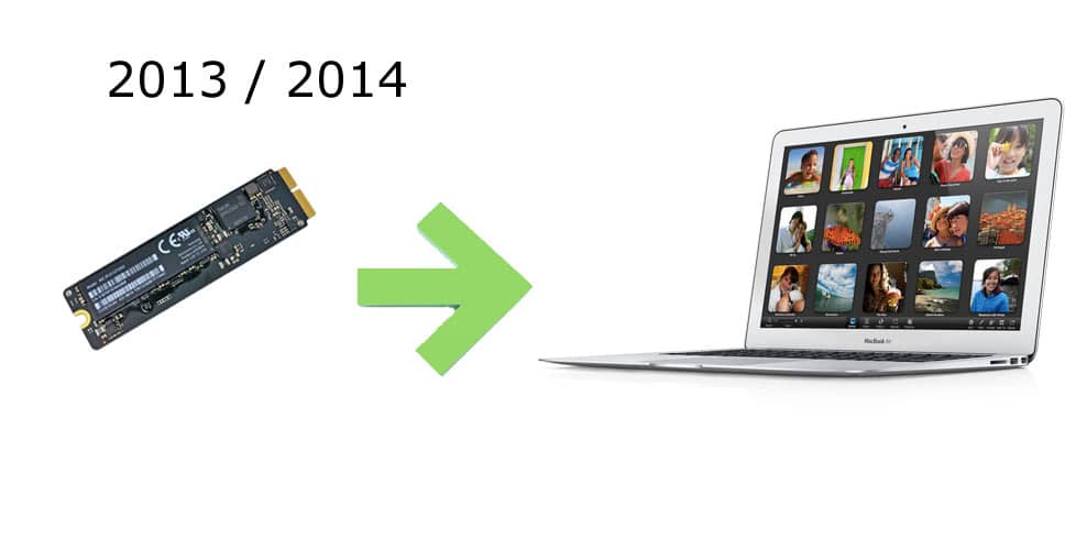 SSD pour Macbook Air 2013 à 2017