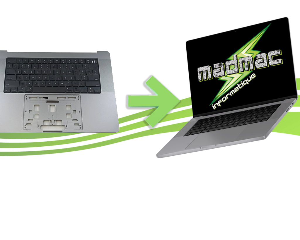 Réparation de clavier pour Macbook Pro M1 / M2 / M3